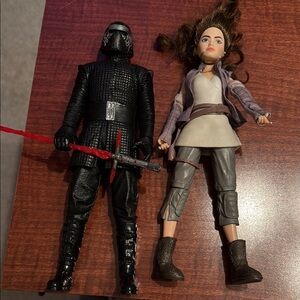 Star Wars Black and Gray Action Figures Playset
